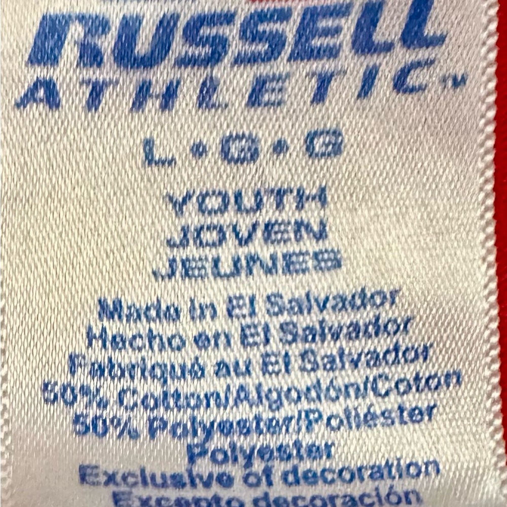 Russell Athletic Red Fisher Cats Kids Tee bundle - Picture 3 of 4
